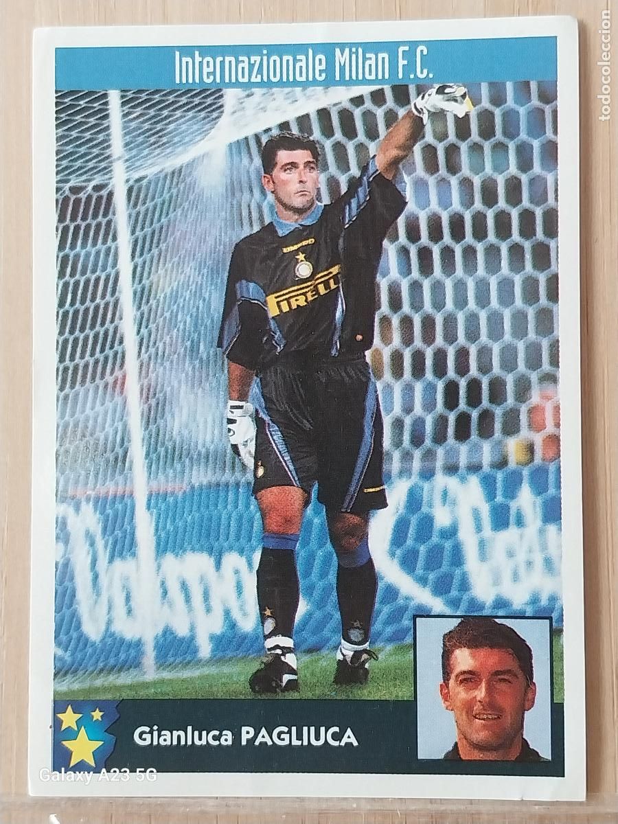 Coleccionismo cromos antiguos: PAGLIUCA MILAN PANINI EQUIPOS EUROPA 97 98 CROMO 121 SIN PEGAR NUNCA A&Ntilde;O 1997