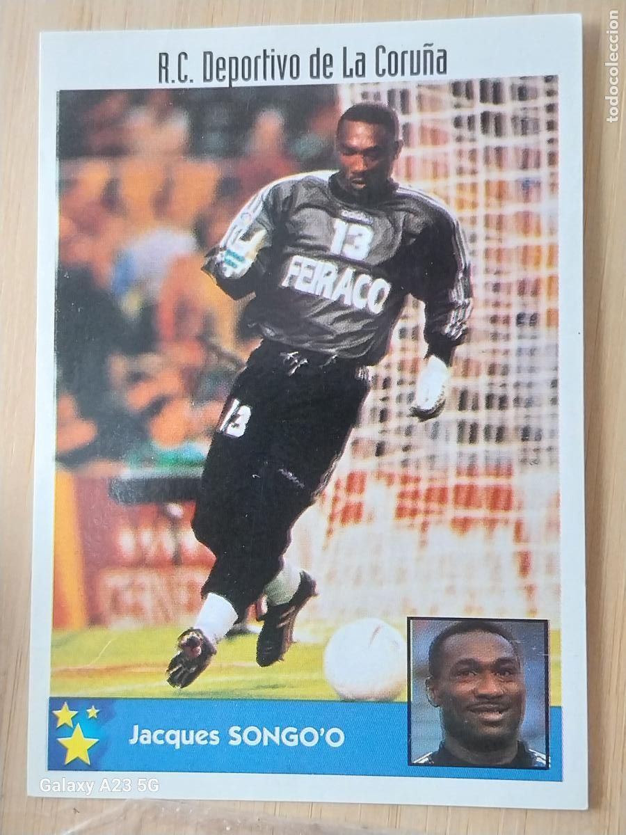 Sammeln alte Sammelbilder: SONGO&acute;O DEPORTIVO CORU&Ntilde;A ** PANINI EQUIPOS EUROPA 97 98 CROMO 85 SIN PEGAR NUNCA A&Ntilde;O 1997
