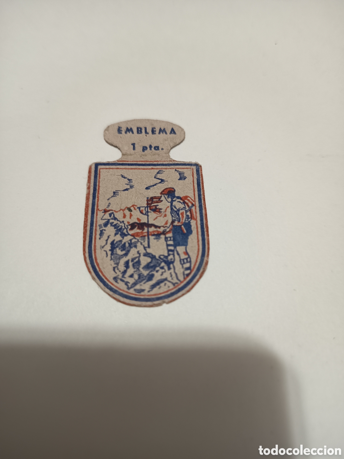 Sammeln alte Sammelbilder: Emblema &uacute;nico especial campamento Falange