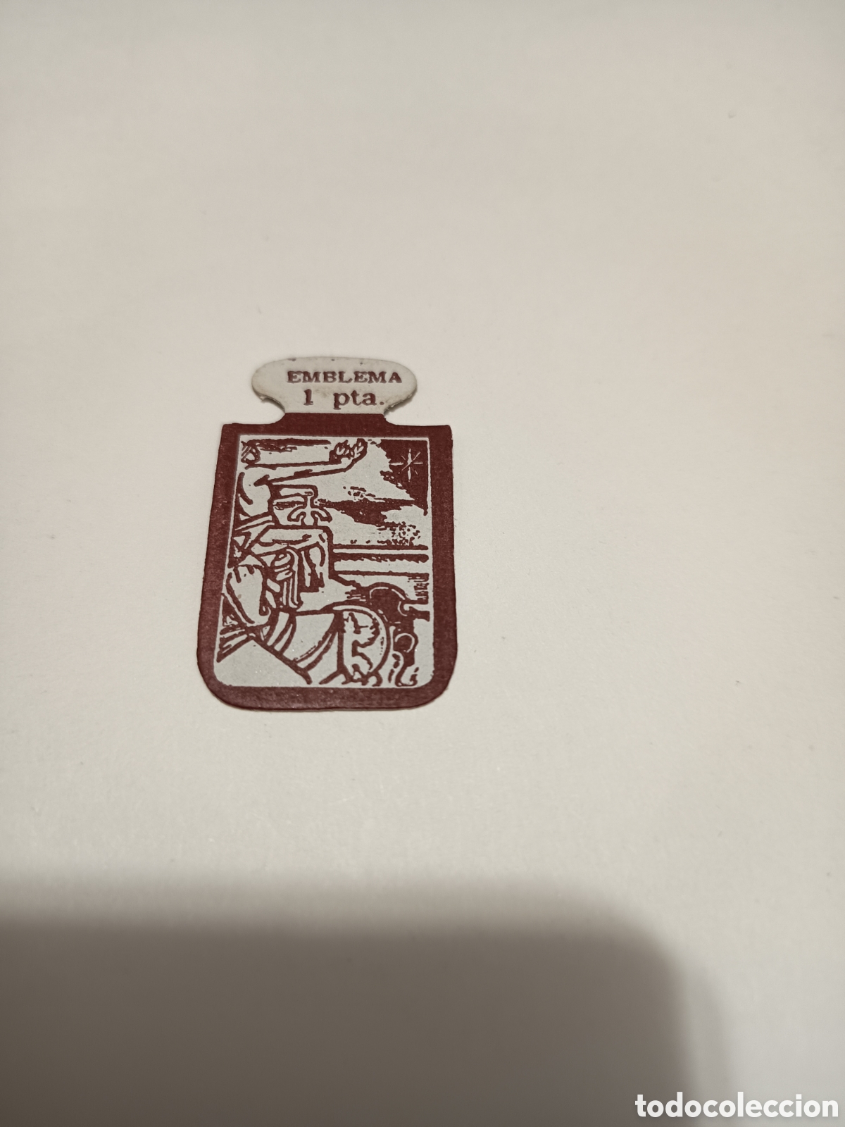 Sammeln alte Sammelbilder: Emblema campamento verano frente juventudes 1 pts