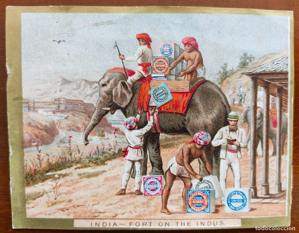 Coleccionismo cromos antiguos: CROMO MUY ANTIGUO HUNTLEY & PALMERS BISCUITS - ORIGINAL DE &Eacute;POCA
