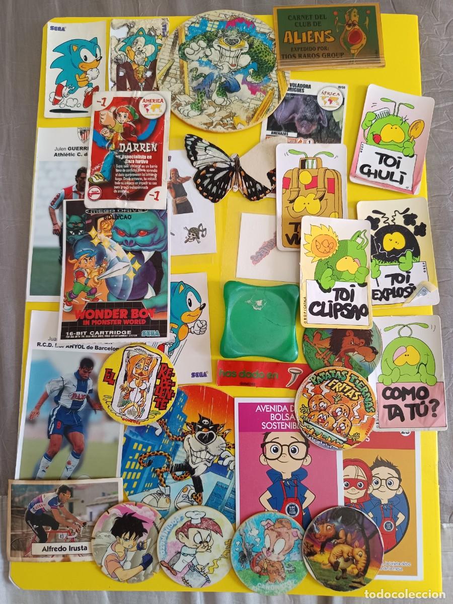 Sammeln alte Sammelbilder: Lote de cromos defectuosos la mayor&iacute;a, bollycao tois, futbol liga 98 99, sega, phoskitos,Matutano...