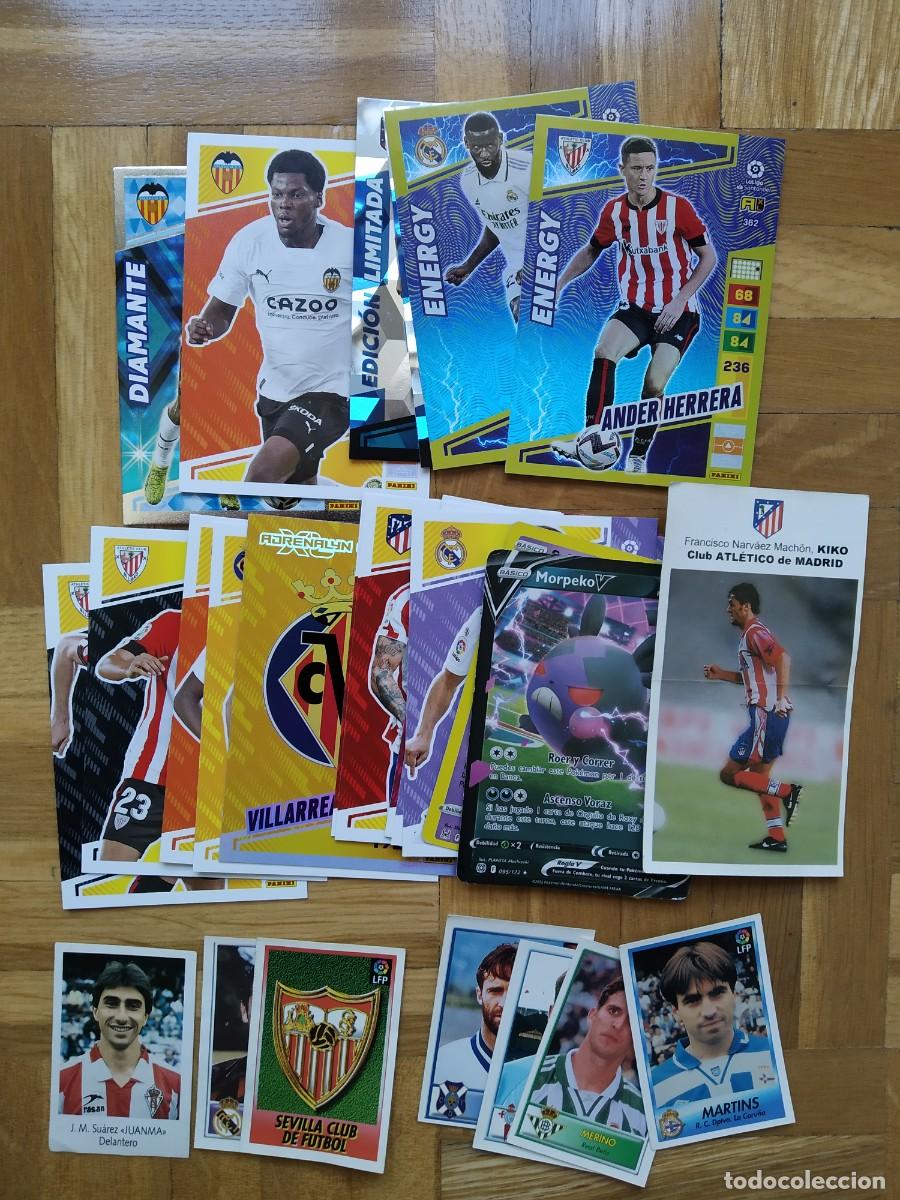Colecionismo Cromos antigos: LOTE 26 CROMOS VARIADOS BOLLYCAO BIMBO ADRENALYN 22 23 POKEMON VER FOTOS