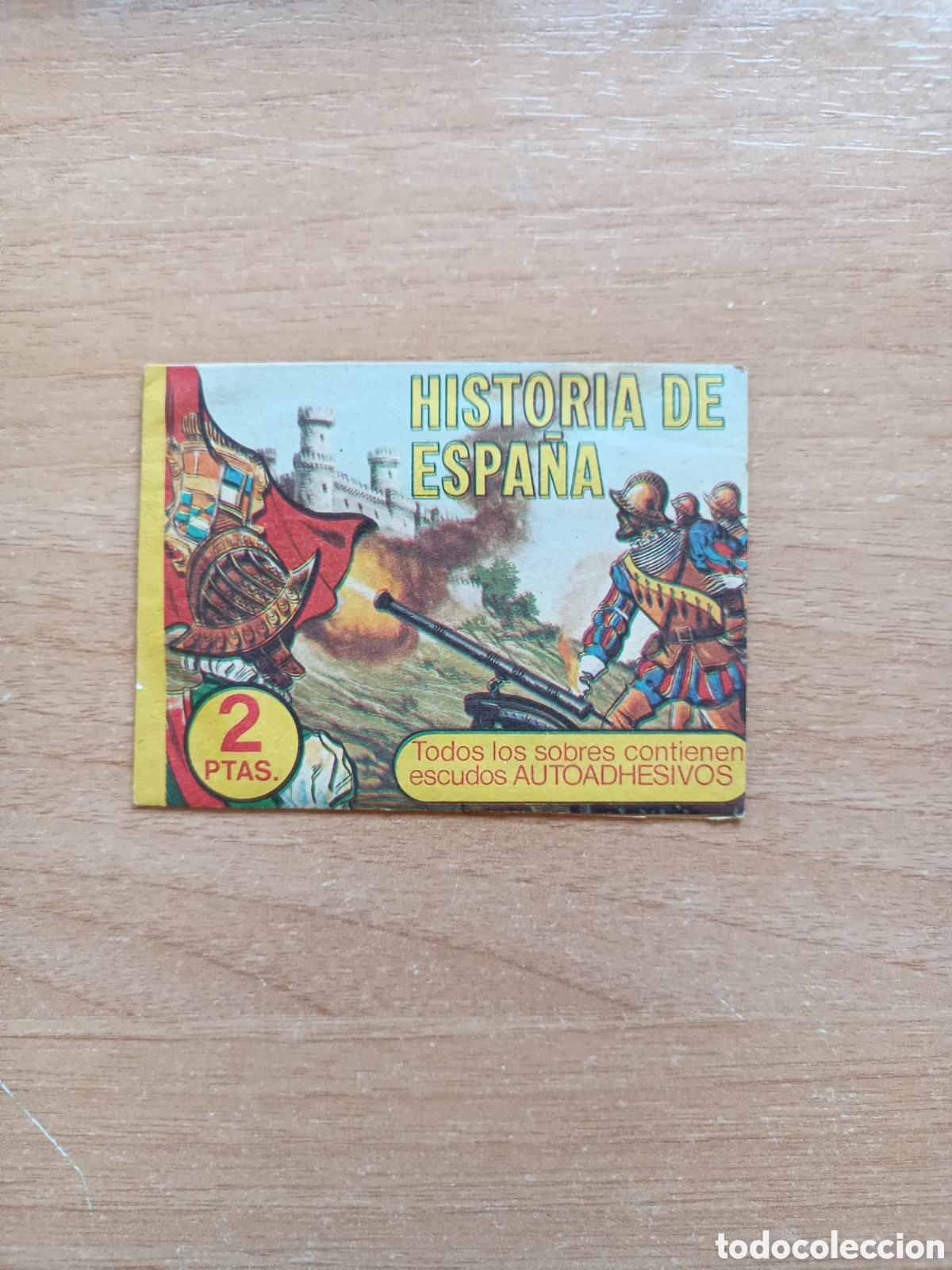 Collectionnisme Cartes &agrave; collectionner anciennes: Sobre sin abrir HISTORIA DE ESPA&Ntilde;A R.Romero 1974