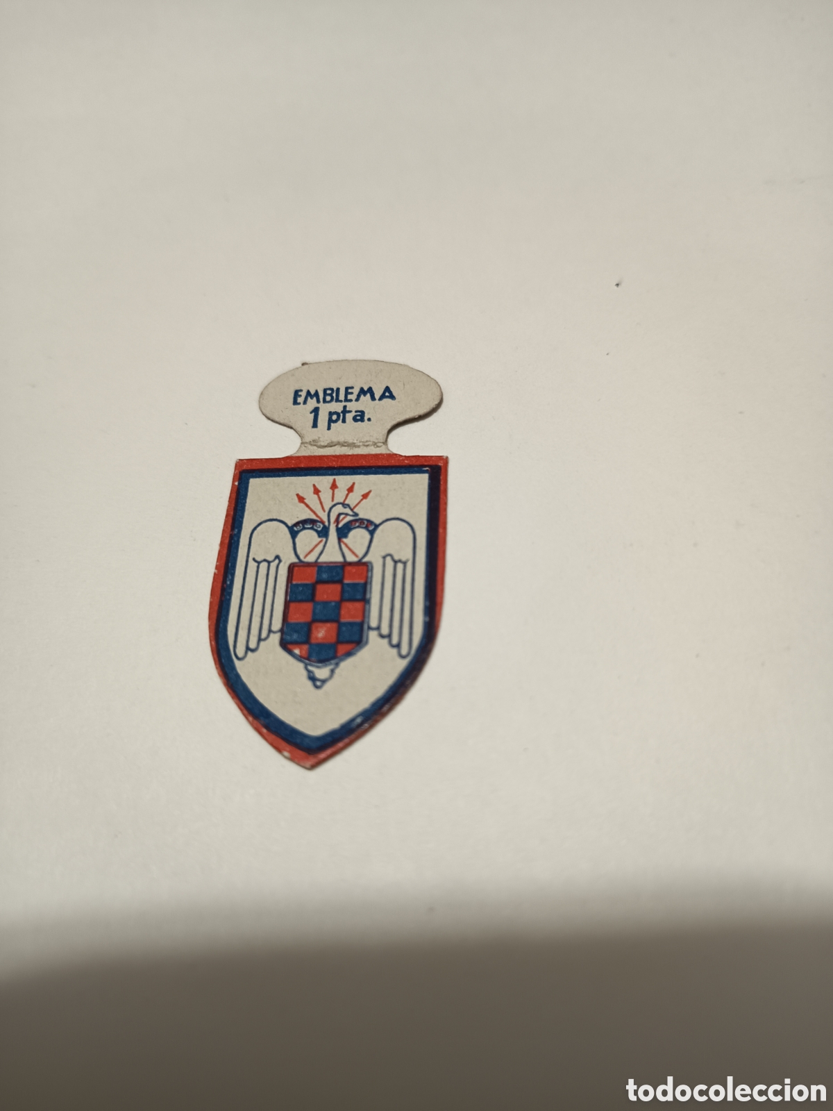 Colecionismo Cromos antigos: Emblema frente juventudes falange 1 pts