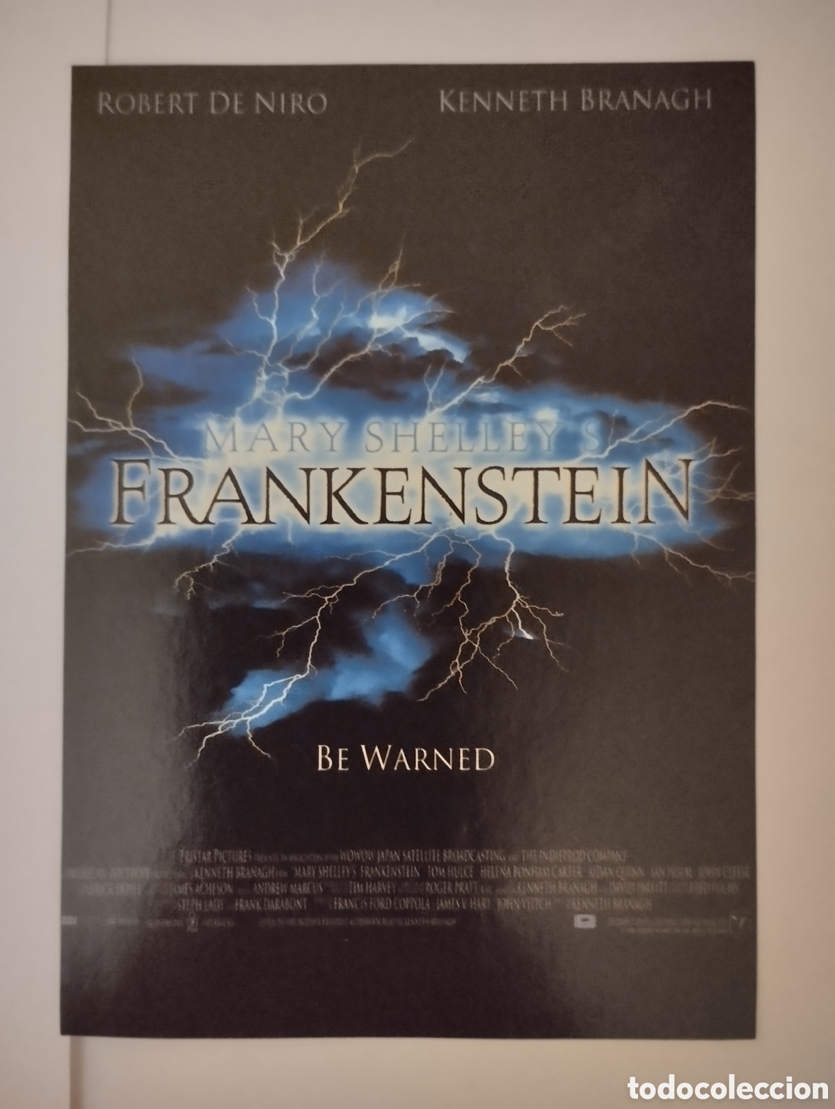 Colecionismo Cromos antigos: Minificha N1207 Frankenstein de Mary Shelley - V.O.