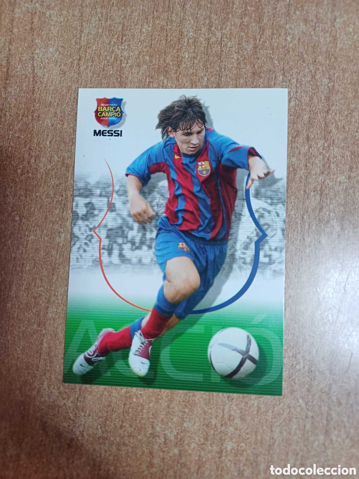 Coleccionismo cromos antiguos: CROMO LIONEL MESSI (ROOKIE) F.C. BARCELONA 2004/2005 , MEGACRAKS BAR&Ccedil;A CAMPI&Oacute;