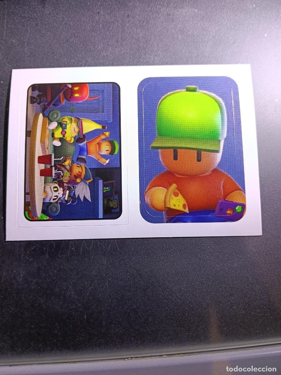 Collectionnisme Cartes &agrave; collectionner anciennes: CROMO STUMBLE GUYS 2A 2B 2 A 2 B PANINI 2024 NUNCA PEGADO