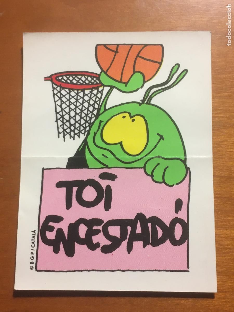 Collectable Antique Stickers: toi encestado panrico tois cromo nunca pegado
