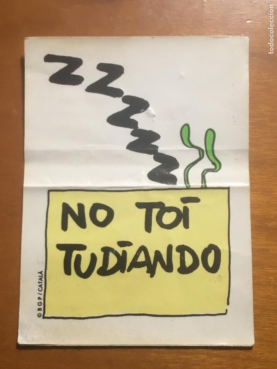 Collectable Antique Stickers: no toi tudiando panrico tois cromo nunca pegado