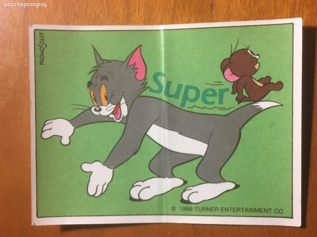 Collectable Antique Stickers: panrico tom y jerry cromo original nunca pegado