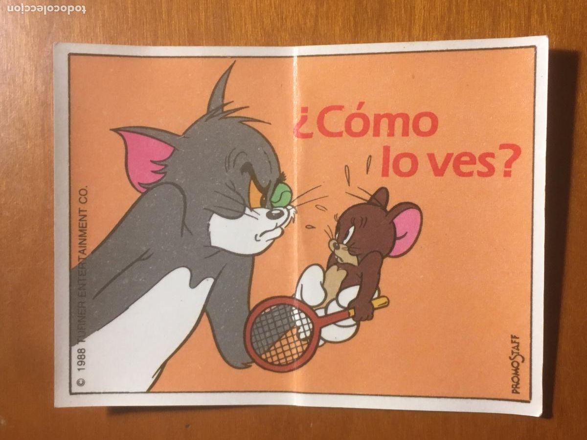 Collectable Antique Stickers: panrico tom y jerry cromo original nunca pegado