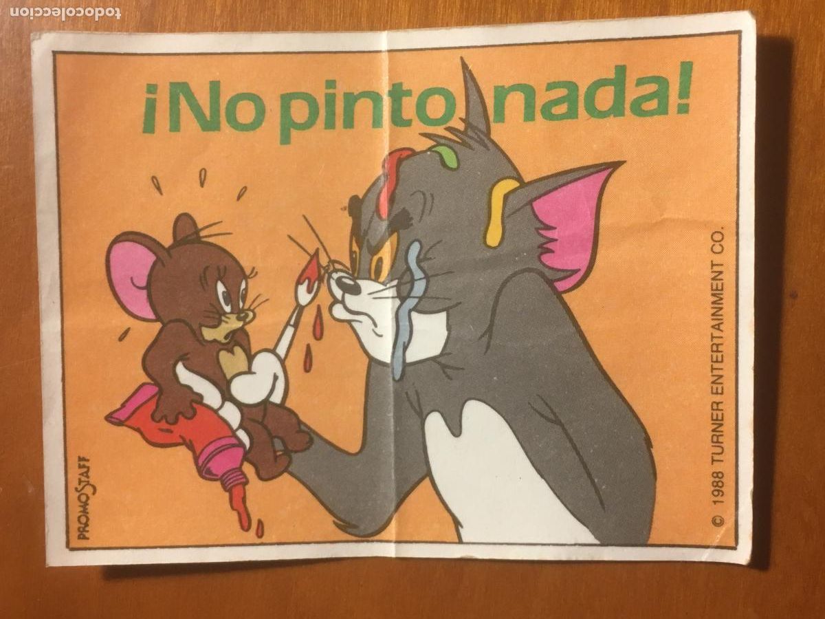 Collectable Antique Stickers: panrico tom y jerry cromo original nunca pegado