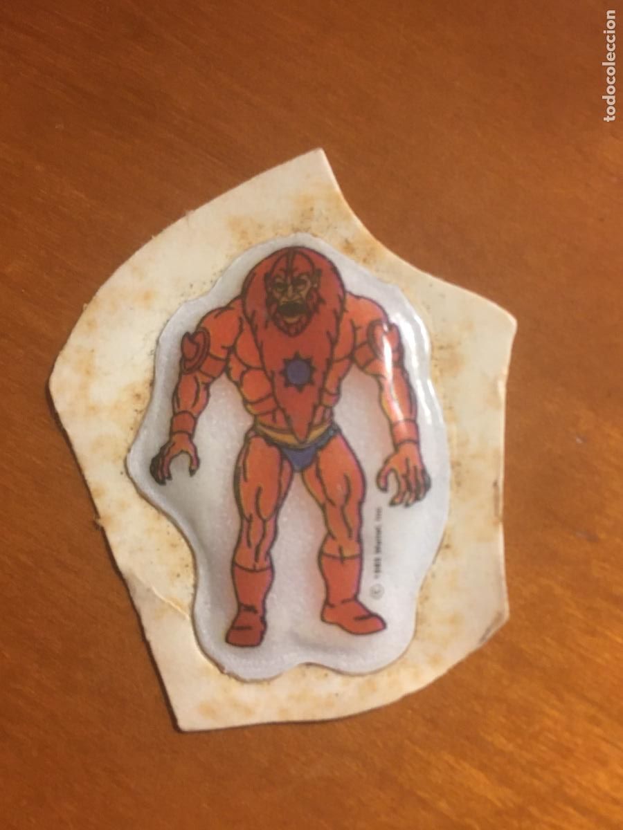 Colecionismo Cromos antigos: masters del universo MOTU matutano cromo original nunca pegado