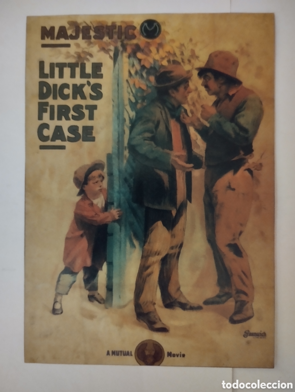 Coleccionismo cromos antiguos: Minificha N1211 Little Dick's First Case - V.O.