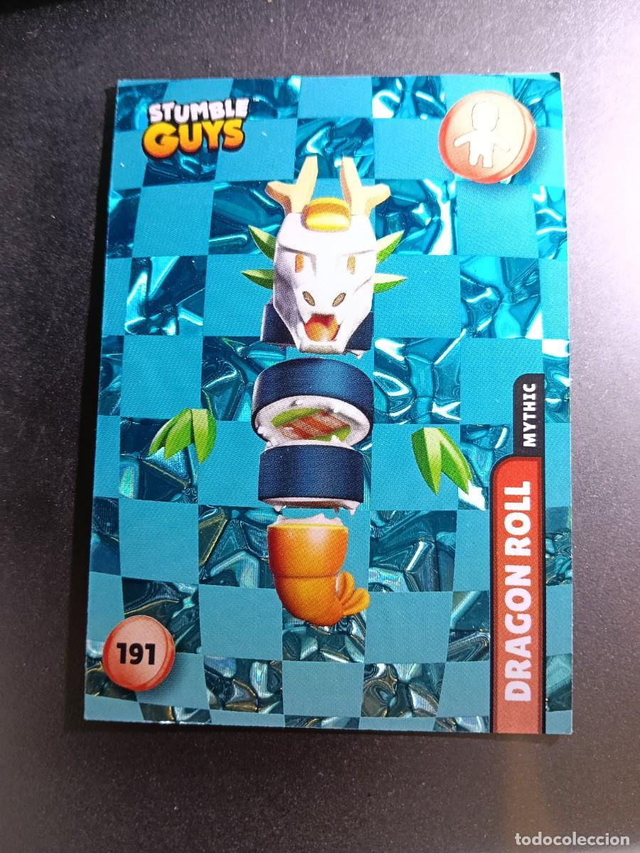 Collectionnisme Cartes &agrave; collectionner anciennes: CROMO DRAGON ROLL 191 STUMBLE GUYS PANINI 2024