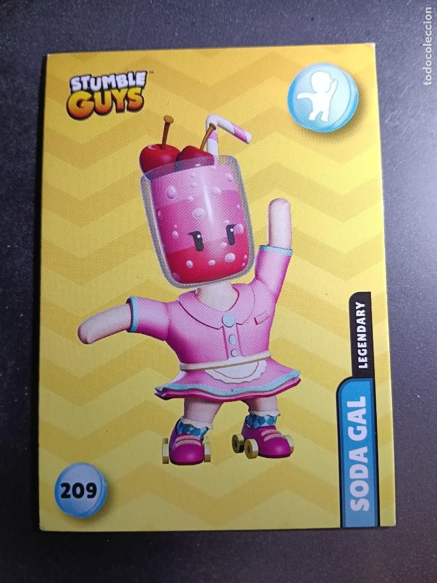 Colecionismo Cromos antigos: CROMO SODA GAL 209 STUMBLE GUYS PANINI 2024