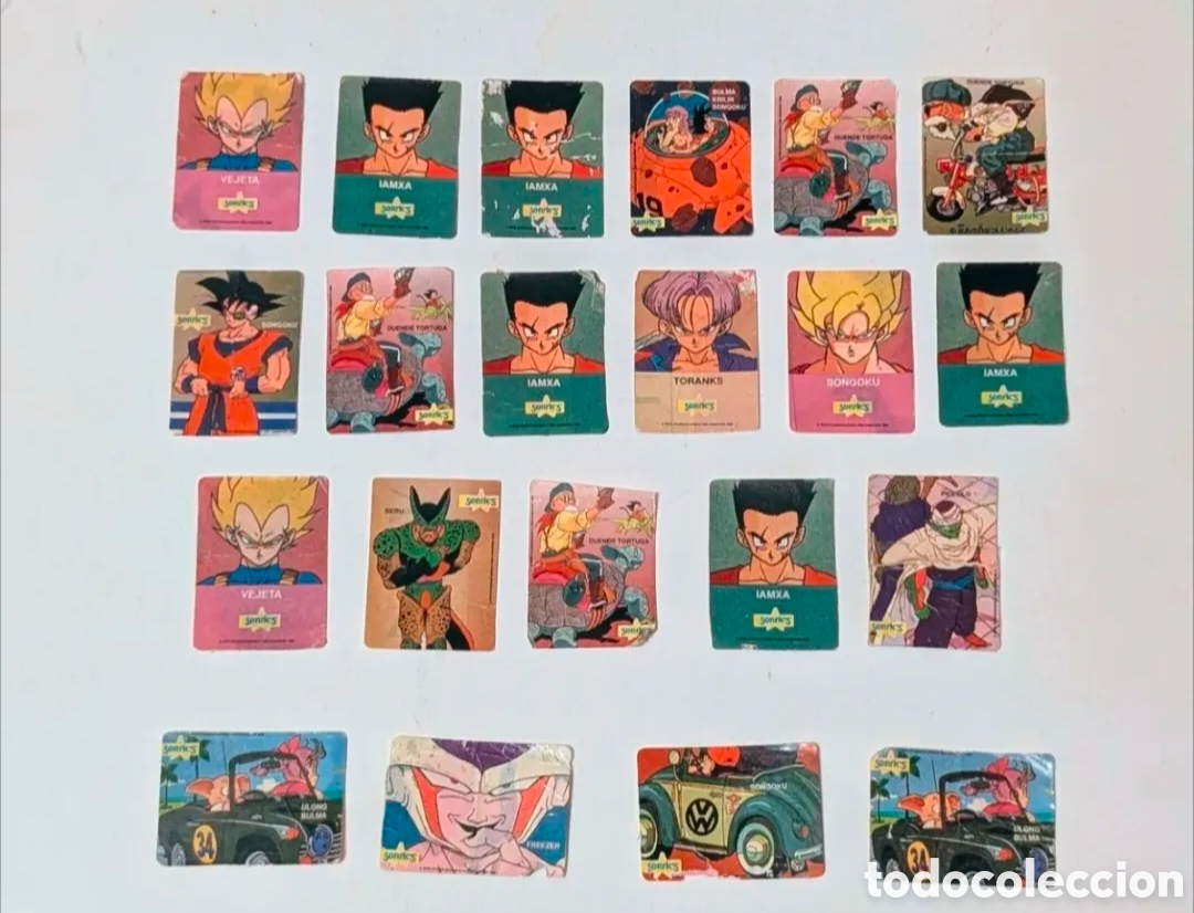 Coleccionismo cromos antiguos: Dragon Ball cromos Chicles Sonric's. Bola de Dragon. Dragon Ball Z. Dragon Ball. Bola de Drac