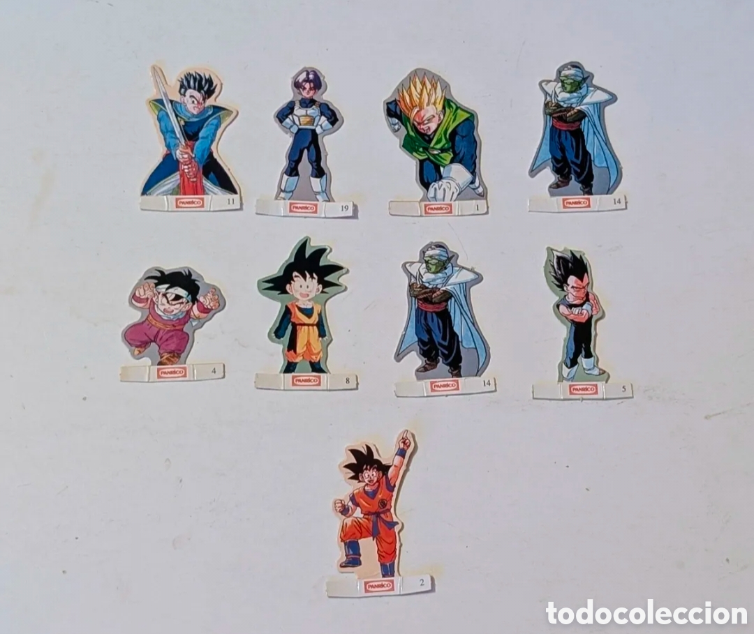 Coleccionismo cromos antiguos: Lote Cromos Troquelados Panrico Dragon Ball Z. Bola de Dragon. Bola de Drac