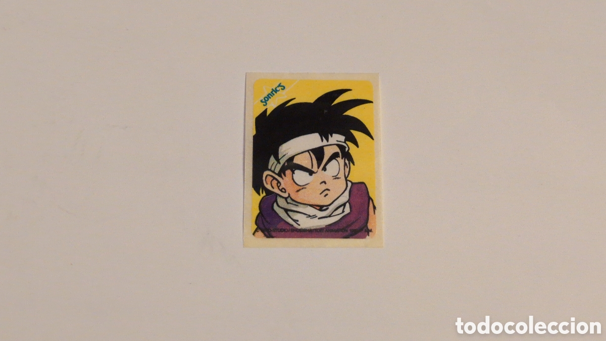 Coleccionismo cromos antiguos: Cromo chicle sin pegar Sonric's Dragon Ball Z. Bola de Dragon. Gohan