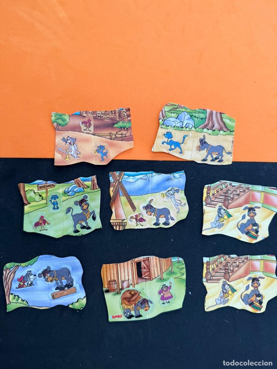 Collezionismo Figurine antiche: 8 cromos Los Trotam&uacute;sicos de Bimbo