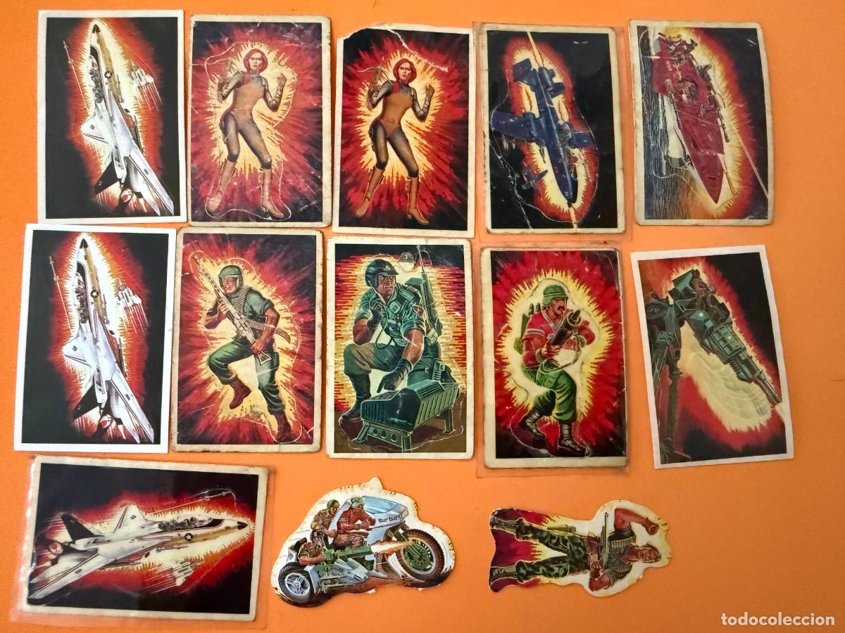 Coleccionismo cromos antiguos: Lote 13 cromos Gijoe de Phoskitos