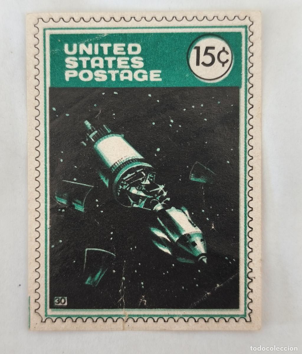 Colecionismo Cromos antigos: LA GRAN PROEZA - CROMO No 30 - UNITED STATES POSTAGE - Nunca Pegado