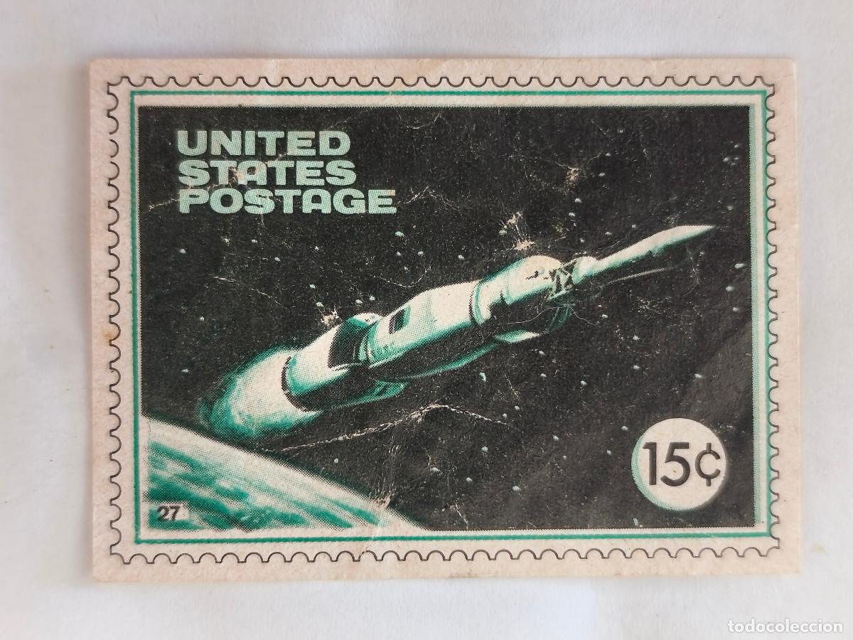 Collectionnisme Cartes &agrave; collectionner anciennes: LA GRAN PROEZA - CROMO No 27 - UNITED STATES POSTAGE - Nunca Pegado