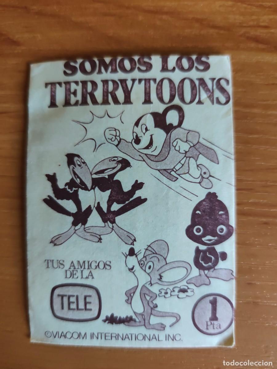 Coleccionismo cromos antiguos: Sobre cerrado Somos los Terrytoons