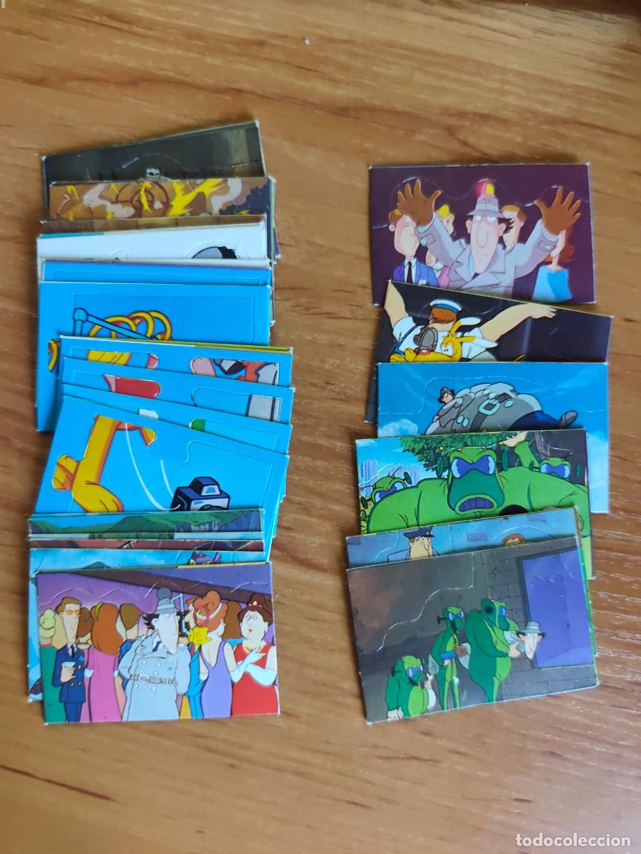 Collectionnisme Cartes &agrave; collectionner anciennes: Lote 32 cromos Inspector Gadget. Yoplait. Nuevos