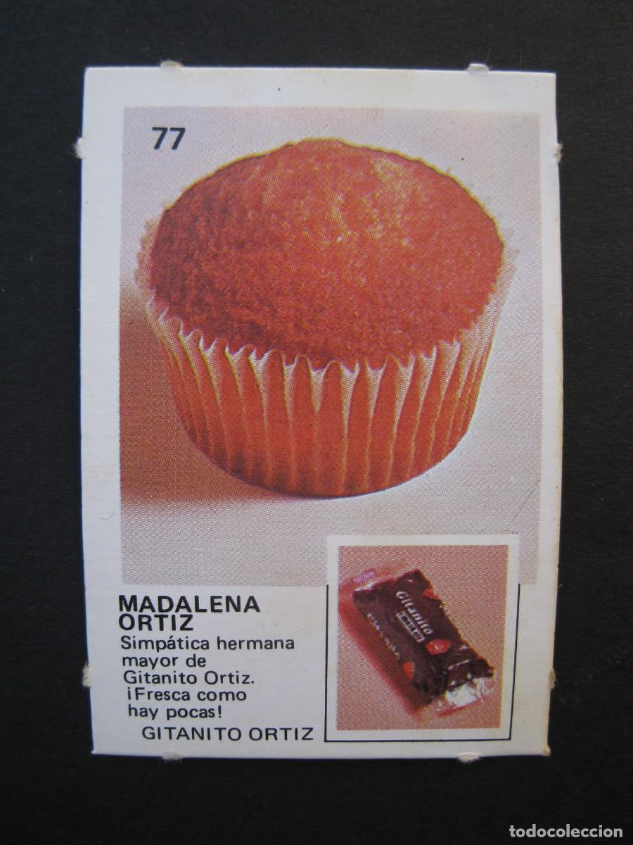 Sammeln alte Sammelbilder: PAREJAS FAMOSAS - CROMO N&ordm; 77 - MADALENA ORTIZ - NUNCA PEGADO.