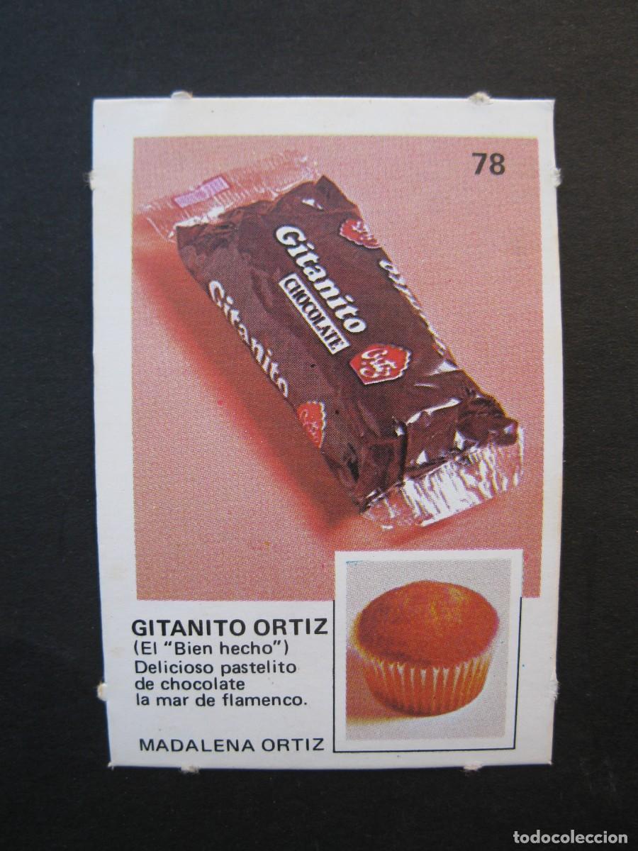 Sammeln alte Sammelbilder: PAREJAS FAMOSAS - CROMO N&ordm; 78 - GITANITO ORTIZ - NUNCA PEGADO.