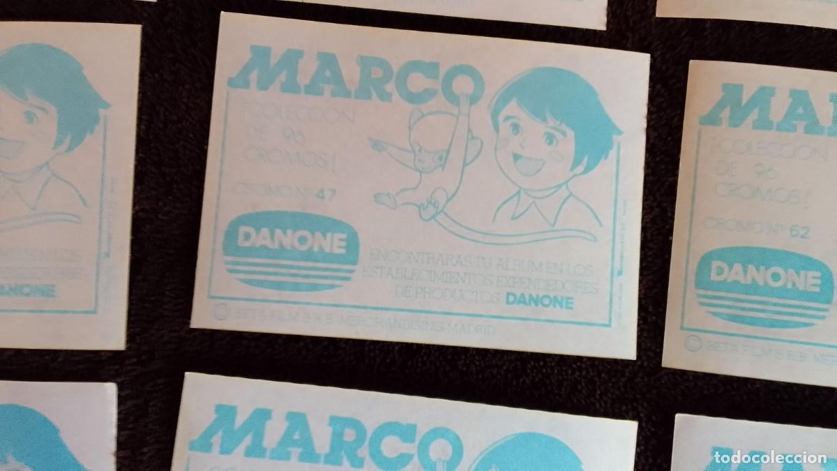 Coleccionismo cromos antiguos: LOTE 10 CROMOS MARCO. DANONE. - Foto 3