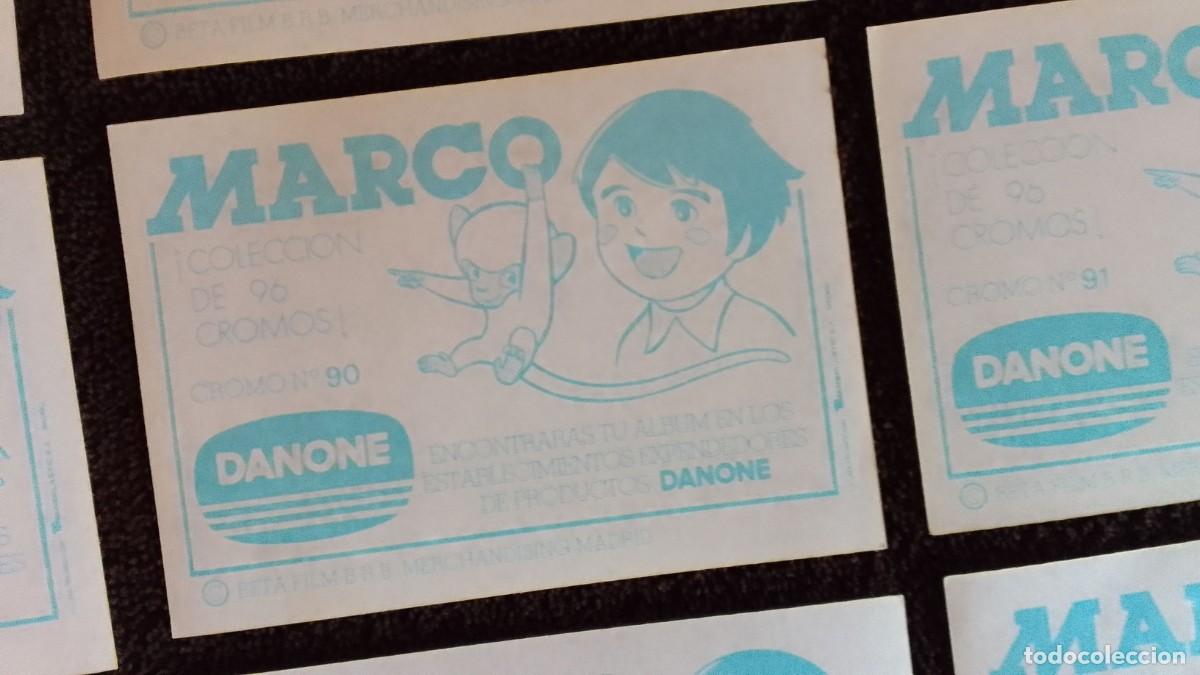 Coleccionismo cromos antiguos: LOTE 10 CROMOS MARCO. DANONE. - Foto 3