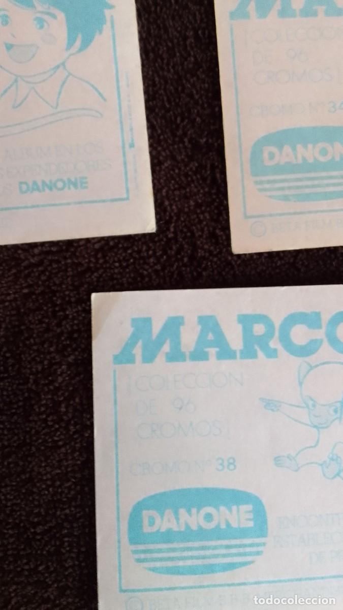 Coleccionismo cromos antiguos: LOTE 10 CROMOS MARCO. DANONE. - Foto 4