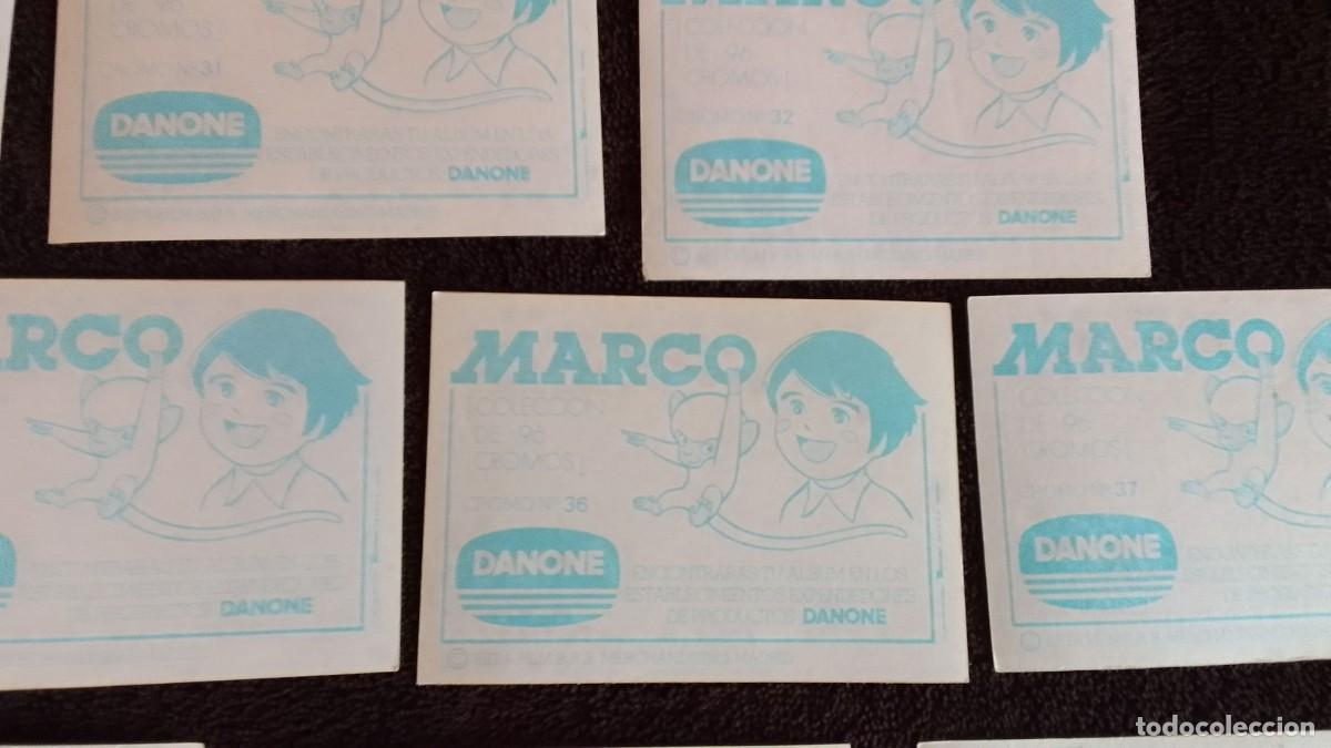 Coleccionismo cromos antiguos: LOTE 10 CROMOS MARCO. DANONE. - Foto 5