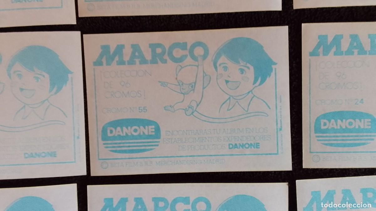 Coleccionismo cromos antiguos: LOTE 10 CROMOS MARCO. DANONE. - Foto 4