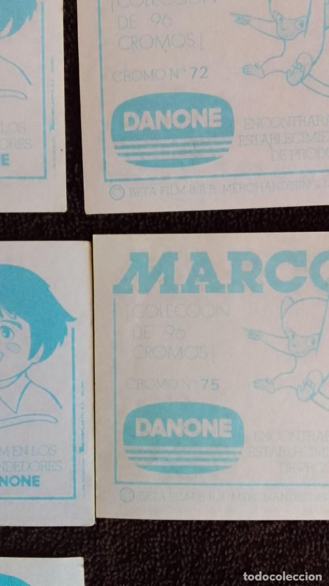 Coleccionismo cromos antiguos: LOTE 10 CROMOS MARCO. DANONE. - Foto 5