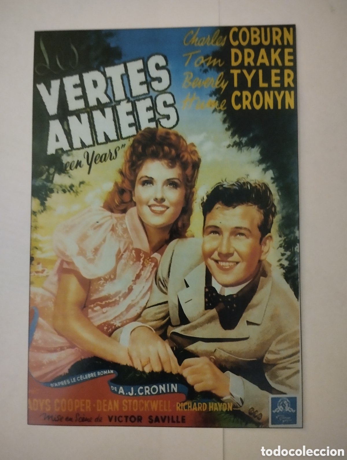 Coleccionismo cromos antiguos: Minificha N1216 - Los Verdes A&ntilde;os - 1946 - V.O.
