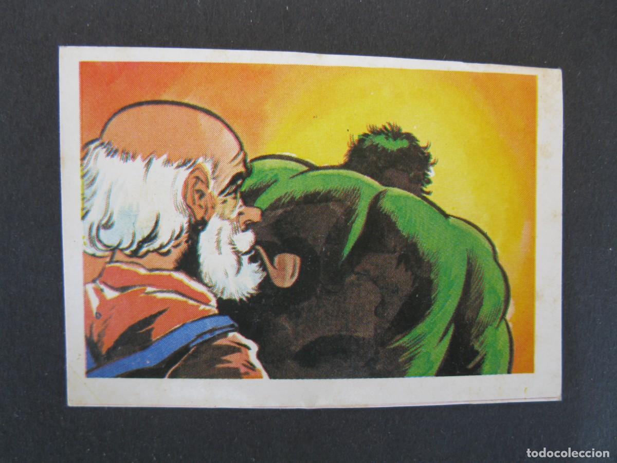 Collectionnisme Cartes &agrave; collectionner anciennes: EL INCRE&Iacute;BLE HULK - LA MASA - CROMO N&ordm; 180 - EDITORIAL FHER - NUNCA PEGADO.