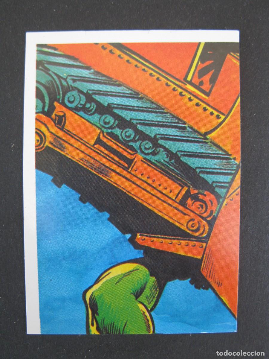 Collectable Antique Stickers: EL INCRE&Iacute;BLE HULK - LA MASA - CROMO N&ordm; 161 - EDITORIAL FHER - NUNCA PEGADO.