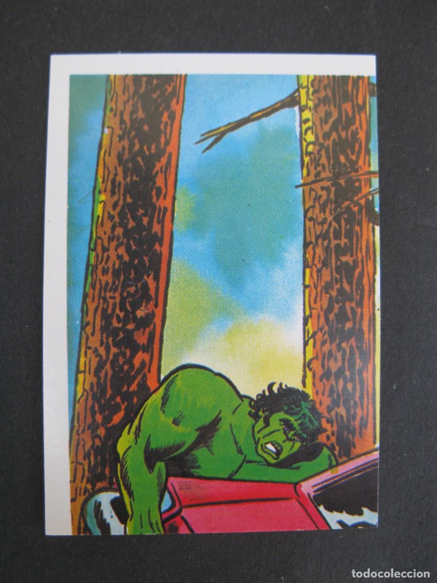 Colecionismo Cromos antigos: EL INCRE&Iacute;BLE HULK - LA MASA - CROMO N&ordm; 132 - EDITORIAL FHER - NUNCA PEGADO.