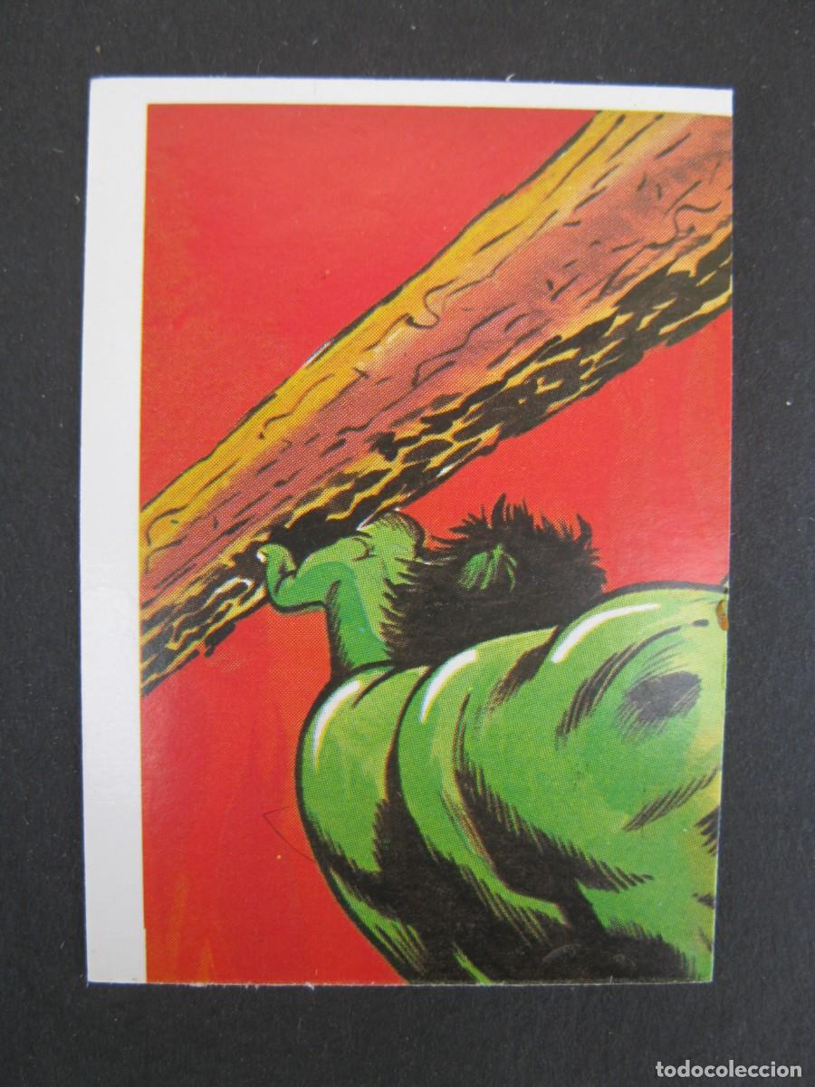 Colecionismo Cromos antigos: EL INCRE&Iacute;BLE HULK - LA MASA - CROMO N&ordm; 119 - EDITORIAL FHER - NUNCA PEGADO.