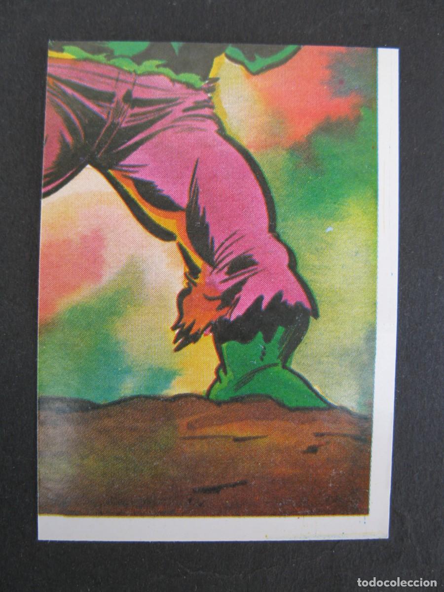 Colecionismo Cromos antigos: EL INCRE&Iacute;BLE HULK - LA MASA - CROMO N&ordm; 109 - EDITORIAL FHER - NUNCA PEGADO.