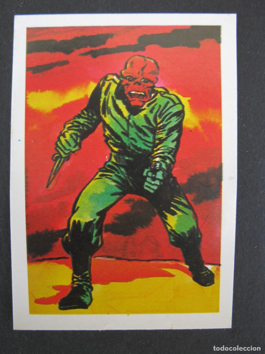 Collectable Antique Stickers: EL INCRE&Iacute;BLE HULK - LA MASA - CROMO N&ordm; 103 - EDITORIAL FHER - NUNCA PEGADO.