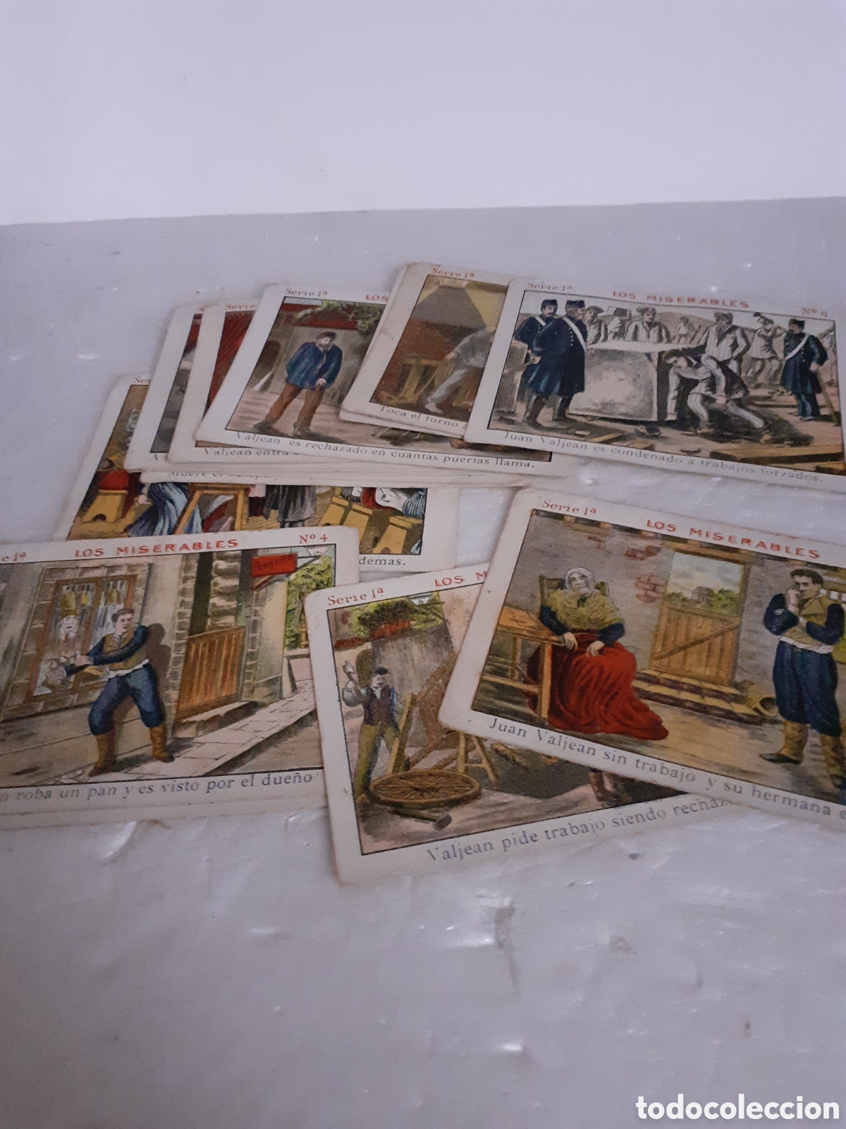 Collectable Antique Stickers: CROMOS LOS MISERABLES CHOCOLATES J CAMPS SERIE 1 SON 15 CROMOS