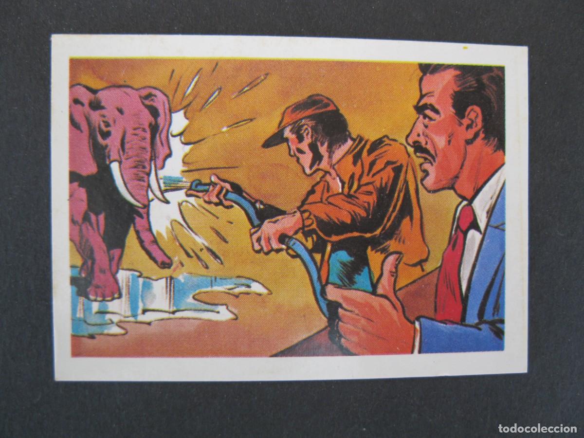 Collectable Antique Stickers: EL INCRE&Iacute;BLE HULK - LA MASA - CROMO N&ordm; 65 - EDITORIAL FHER - NUNCA PEGADO.