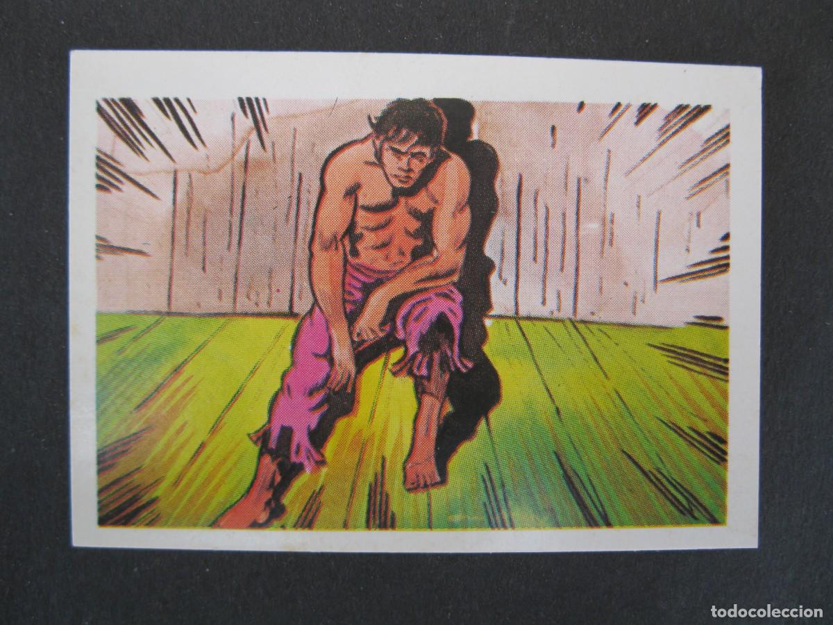 Collectable Antique Stickers: EL INCRE&Iacute;BLE HULK - LA MASA - CROMO N&ordm; 60 - EDITORIAL FHER - NUNCA PEGADO.