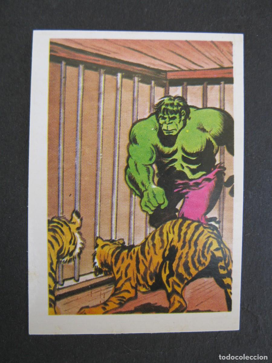 Sammeln alte Sammelbilder: EL INCRE&Iacute;BLE HULK - LA MASA - CROMO N&ordm; 55 - EDITORIAL FHER - NUNCA PEGADO.
