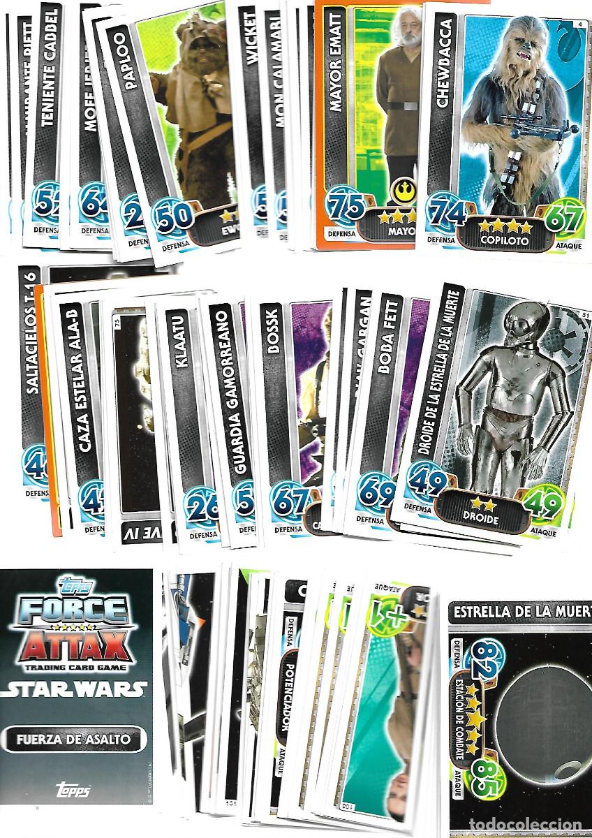 Colecionismo Cromos antigos: COLECCION DE 146 FICHAS FORCE ATTAX